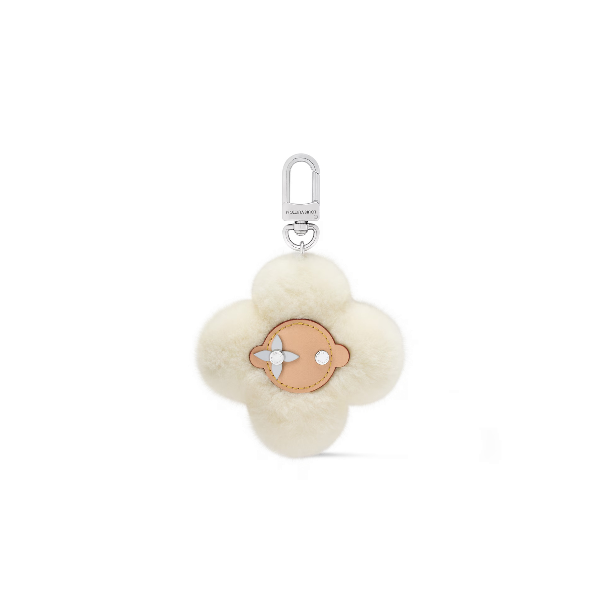 l0vis vvtt0n u1u1enne shearling bag charm m03455